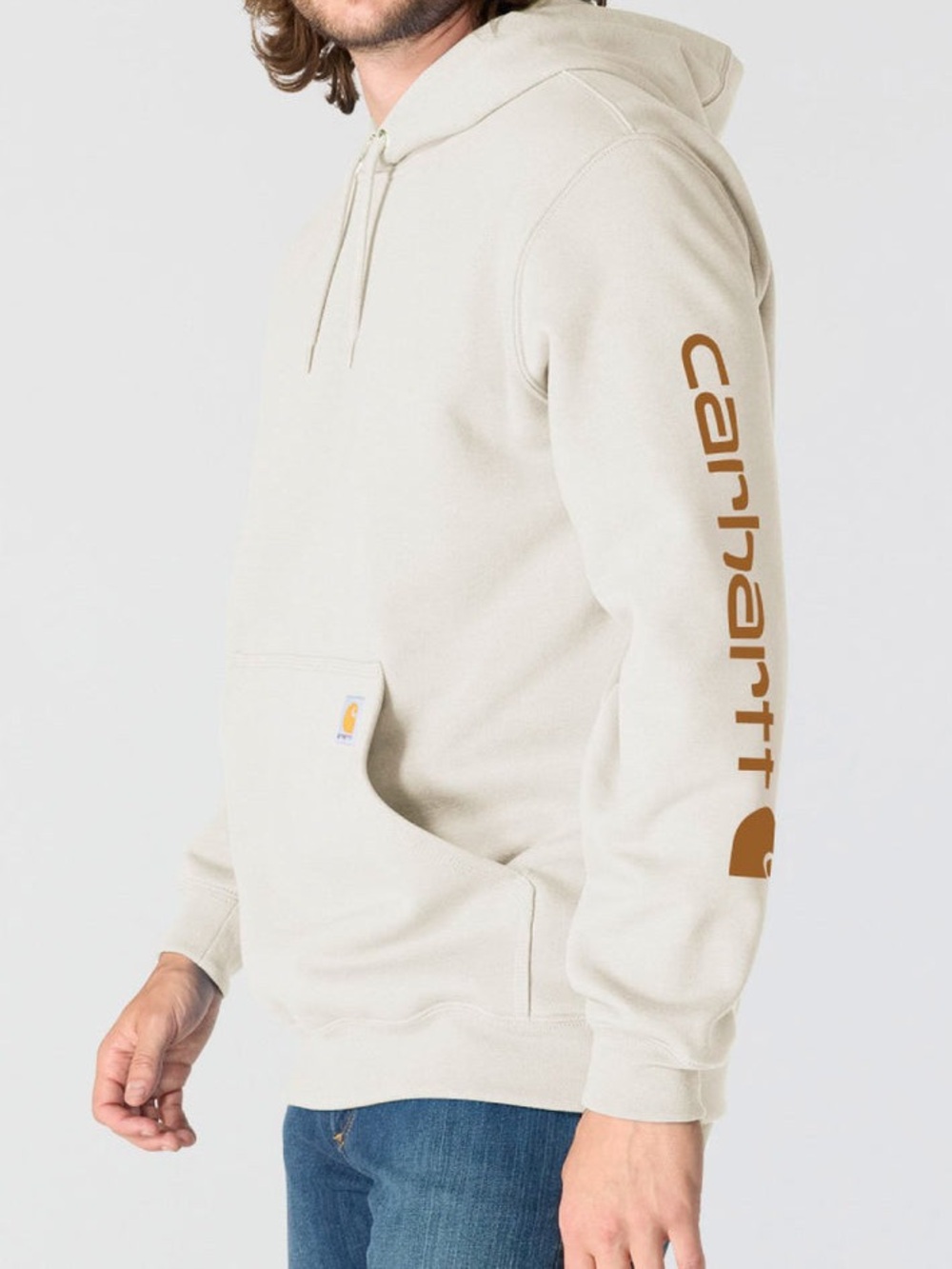 XXL Carhartt Cream/Beige Hoodie NWT